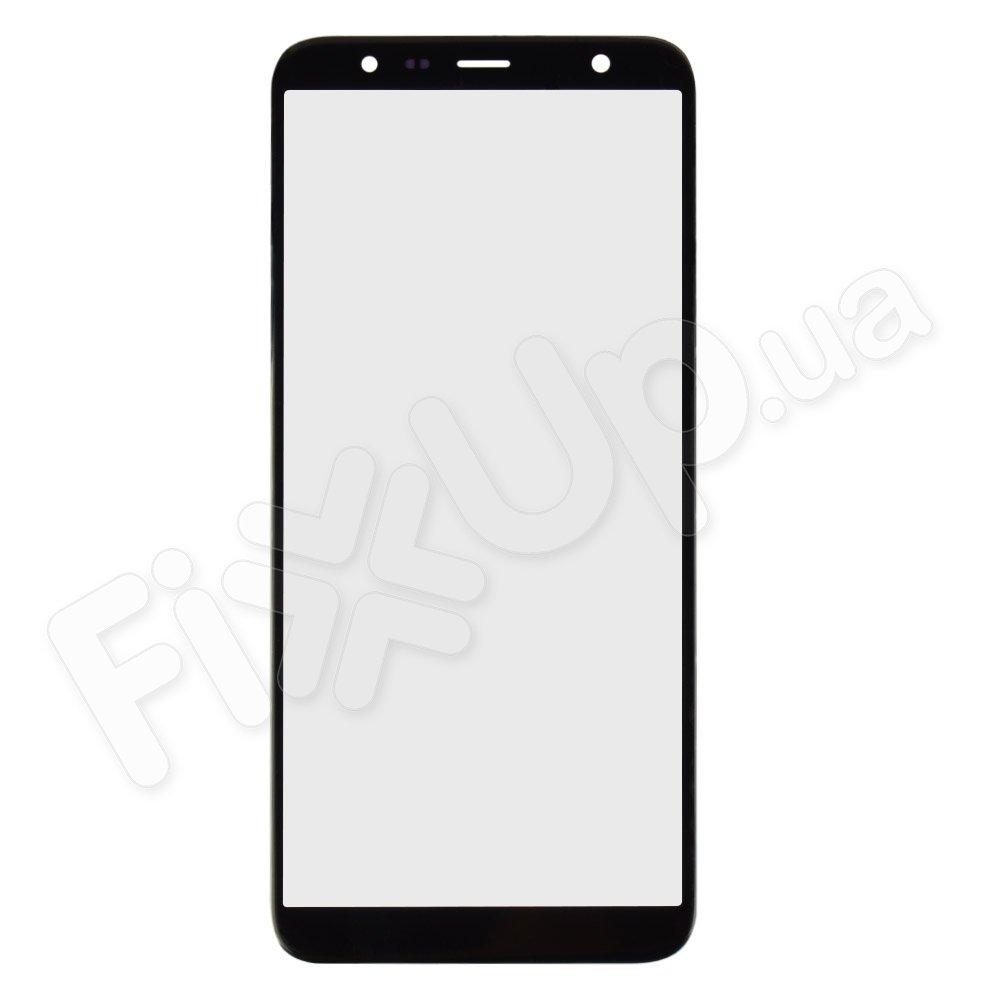 Стекло корпуса для Samsung J610F Galaxy J6 Plus/J415 Galaxy J4 (2018), цвет черный - фото 1 - id-p1042070532