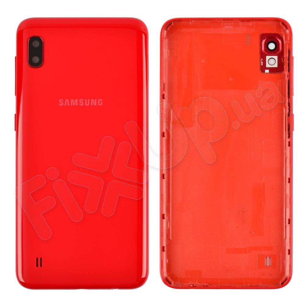 Задня кришка для Samsung A105 Galaxy A10 2019, колір червоний