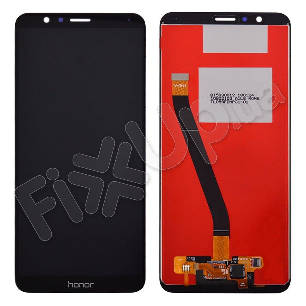 Дисплей для Huawei Honor 7X (BND-L21) з тачскрином у зборі, колір чорний, уцінка