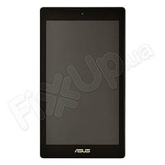 Дисплей для Asus ZenPad C 7.0 (Z170MG) Р001с тачскріном і рамкою в зборі, колір чорний