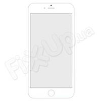 Стекло корпуса для iPhone 6 (4.7), цвет белый, оригинал