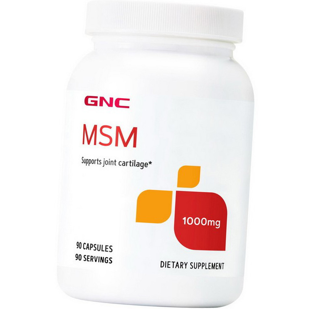 Для суглобів і зв'язок GNC MSM 1000 90 капс
