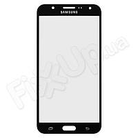 Стекло корпуса для Samsung J710 Galaxy J7, цвет черный