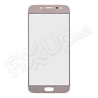 Стекло корпуса для Samsung J730, цвет золотой