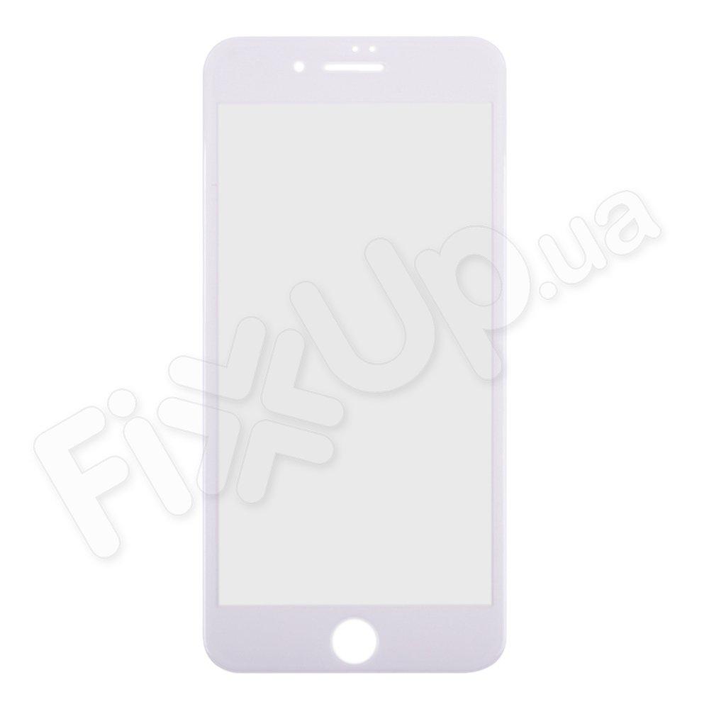 Захисне скло для iPhone 7 Plus, 8 Plus (5D), колір білий