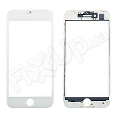 Стекло корпуса с рамкой и OCA для iPhone 7, цвет белый