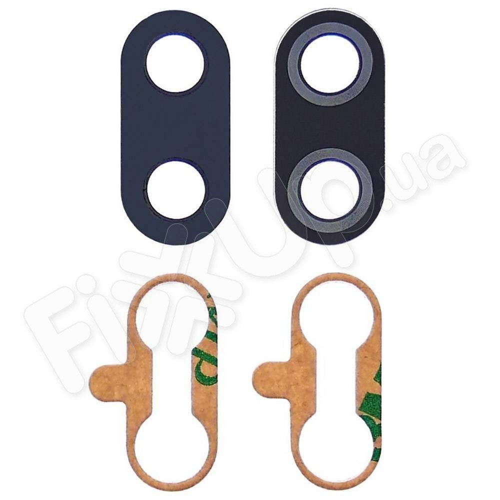 Скло камери для Huawei P Smart Plus 2018, у рамці, колір срібло