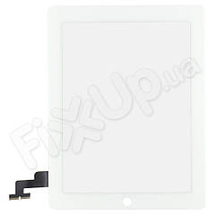 Тачскрін (сенсор) зі склом для iPad 2, колір білий