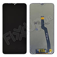 Дисплей для Samsung A105F DS Galaxy A10 з тачскріном в зборі, колір чорний, TFT c регулюванням яркос