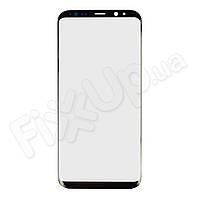Стекло корпуса для Samsung G955F Galaxy S8 Plus (2017), цвет черный