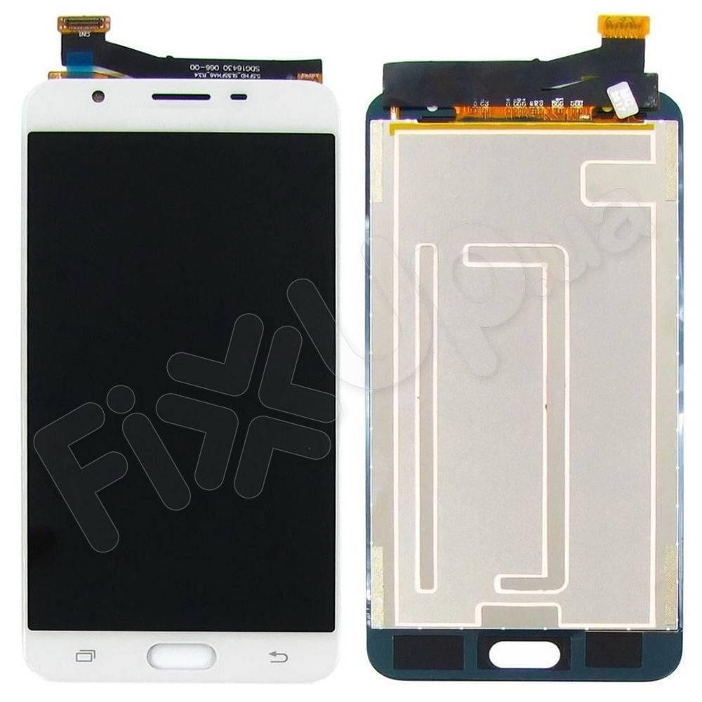 Дисплей для Samsung G610 Galaxy J7 Prime з тачскрином у зборі, колір білий, IPS (TFT)