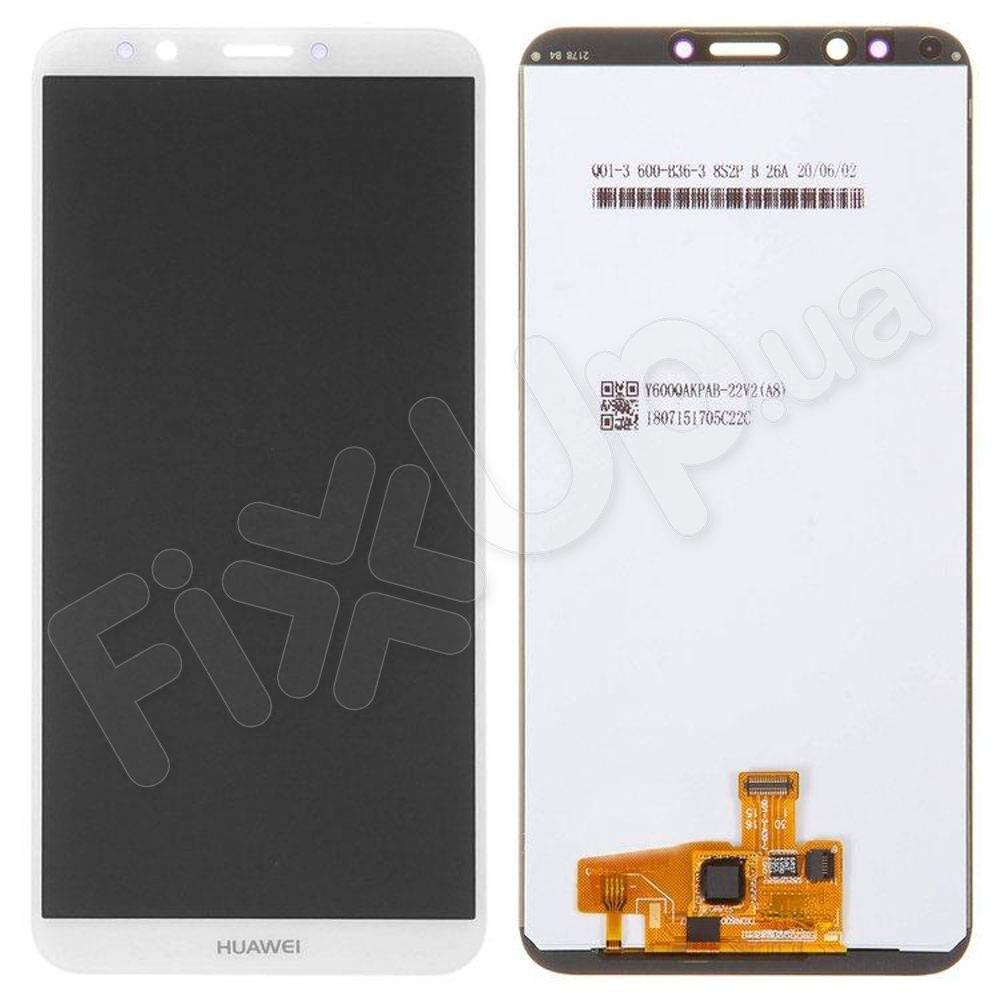Дисплей для Huawei Y7 Prime (2018), Nova 2 Lite, Honor 7C Pro з тачскріном в зборі, колір білий