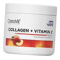 Коллаген + витамин С OstroVit Collagen + Vitamin C 200 g Топ продаж