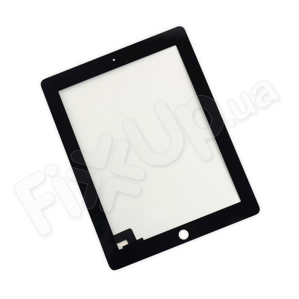 Тачскрин (сенсор) со стеклом для iPad 2, цвет черный