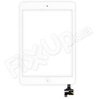 Тачскрин (сенсор) iPad Mini, iPad Mini 2 Retina, цвет белый, с кнопкой