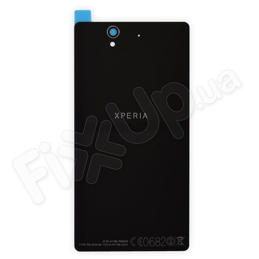 Задня кришка Sony Xperia Z L36 (C6603, C6602), колір чорний