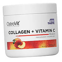 Колаген OstroVit Collagen + Vitamin C 200 грам