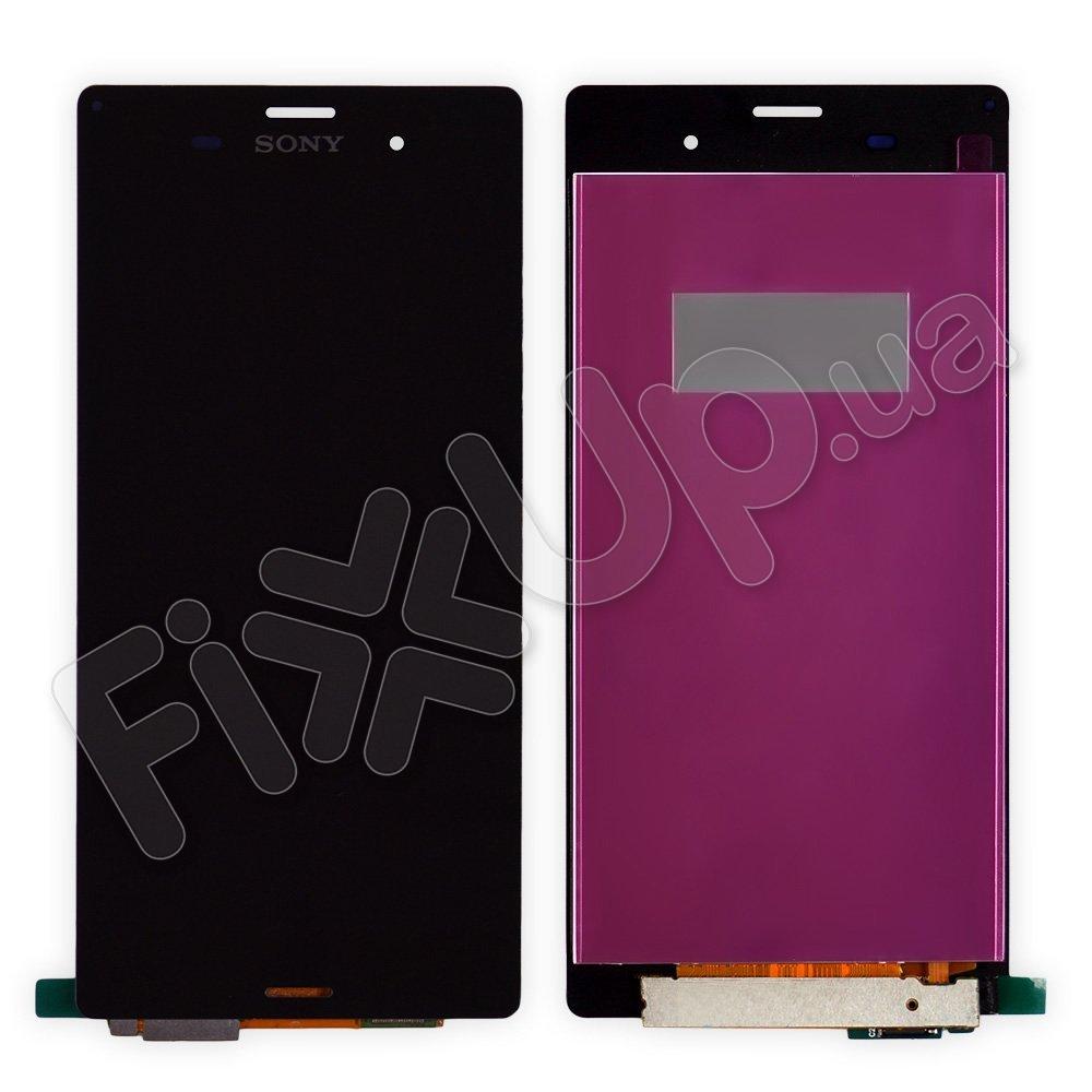 Дисплей Sony Xperia Z3 D6603, D6643, D6653, D6633 з тачскріном в зборі, колір чорний