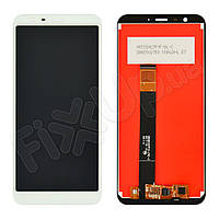 Дисплей для Meizu M8C с тачскрином в сборе, цвет белый