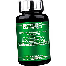 Для суглобів і зв'язок Scitec Mega Glucosamine 100 капс