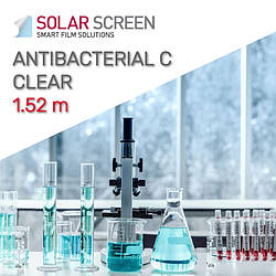 Антибактеріальна прозора плівка Solar Screen CLEAR ANTIBACTERIAL C, 1.524 м