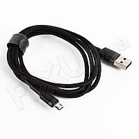 Кабель Micro-USB Baseus cafule (CAMKLF-BG1) 1m, цвет black gray, 2.4A