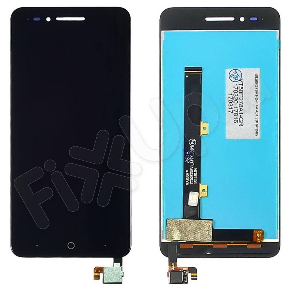 Дисплей для ZTE Blade A610, V6 Max з тачскріном в зборі, колір чорний