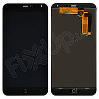 Дисплей для Meizu M1 Note с тачскрином в сборе, цвет черный, Китай высокого качества