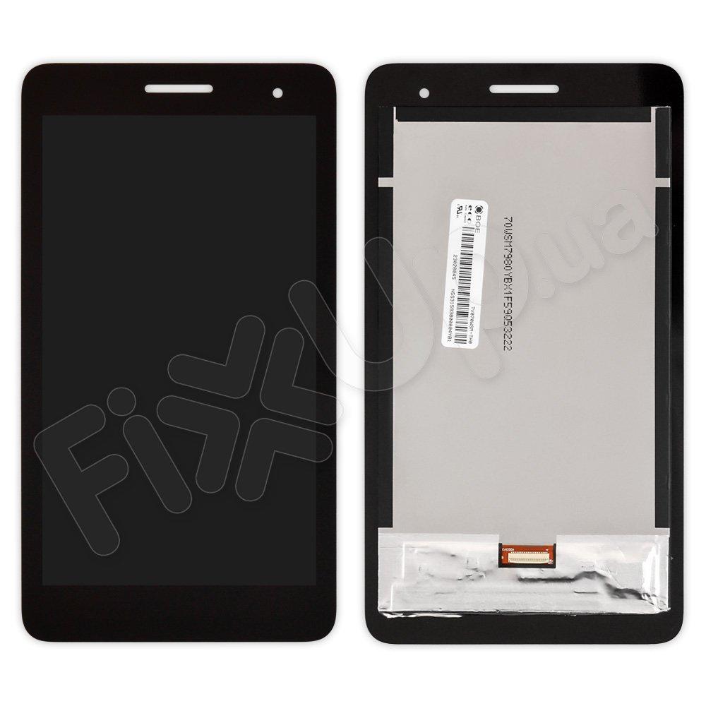Дисплей Huawei T1 7.0" 3G MediaPad з тачскріном в зборі, колір чорний, Китай високої якості