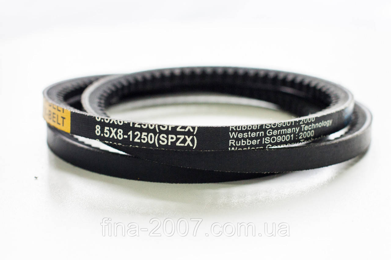 Ремінь привідний ХPZ-1250 / 8,5x8-1250 зубчастий