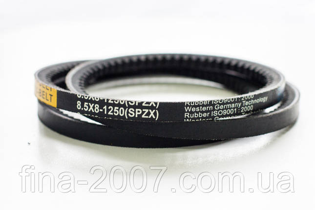Ремінь привідний ХPZ-1250 / 8,5x8-1250 зубчастий, фото 1