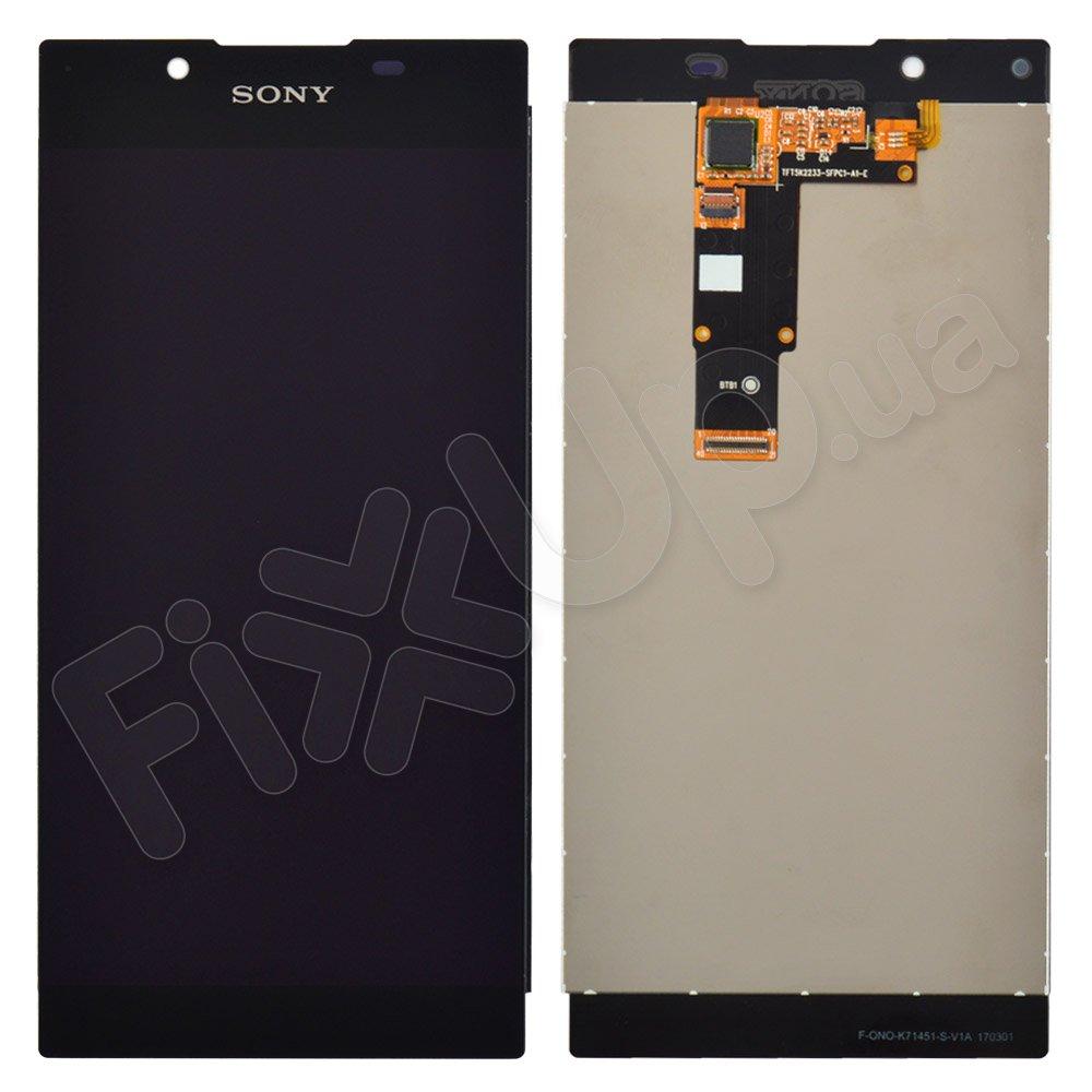 Дисплей Sony G3311, G3312, G3313 Xperia L1 Dual sim с тачскрином в сборе, цвет черный - фото 1 - id-p1528469398