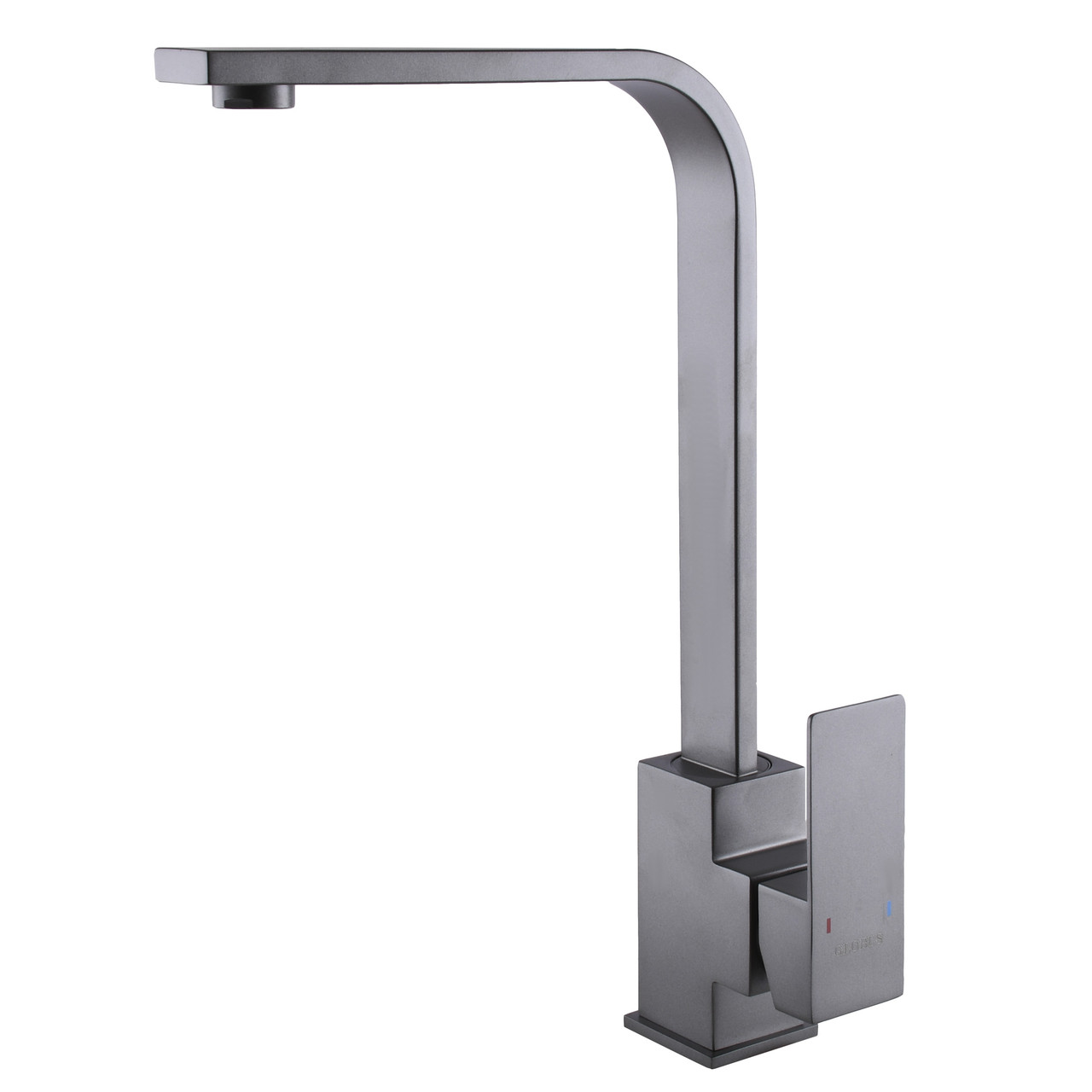 Кухонний змішувач Globus Lux SICILIA SBQ-203S-GRAY сірого кольору