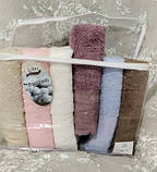 Рушник махровий 70х140 (Туреччина) упаковка 6 шт., фото 2