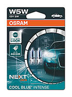 Автолампы W5W 12V W2,1X9,5D (2825CBN-02B) Osram Cool Blue Intense Next Gen