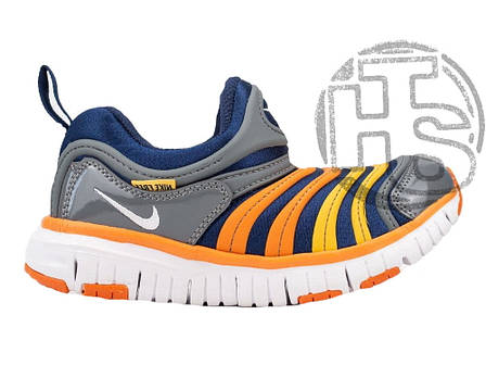 Дитячі кросівки Nike Dynamo Free Grey Orang K0023, фото 1