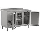 Стіл холодильний СХ-ЛБ-2000х600 мм, агрегат зліва, холодильний стіл для продуктів, стіл холодильний на кухню, фото 2