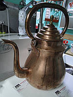 Мідний чайник антикварний, декор