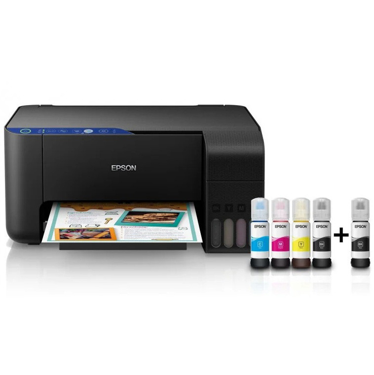 МФУ струйное цветное Epson L3150 принтер, сканер, копир