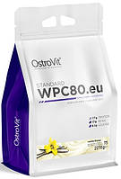 Сывороточный протеин OstroVit - WPC80.eu (2270 грамм) vanilla/ваниль