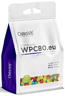 Сироватковий протеїн OstroVit — WPC80.eu (2270 грамів) bubble gum/жувальна гумка