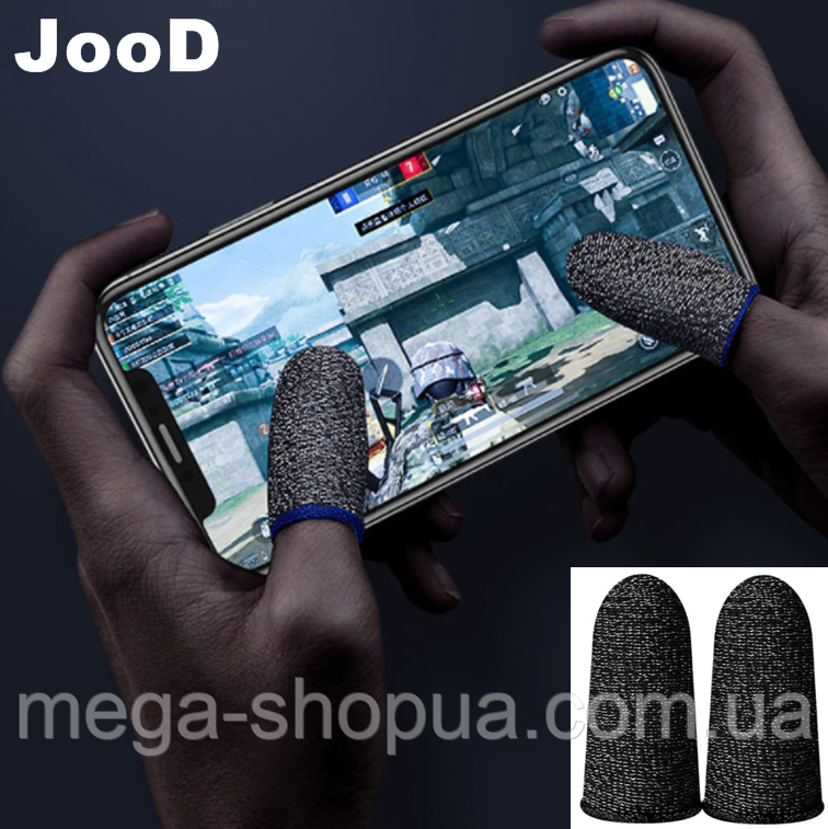 Ігрові напальчники для ігор на телефоні JooD-GU4 1 пара Мобільні напальчники для сенсорних екранів PUBG Mobil
