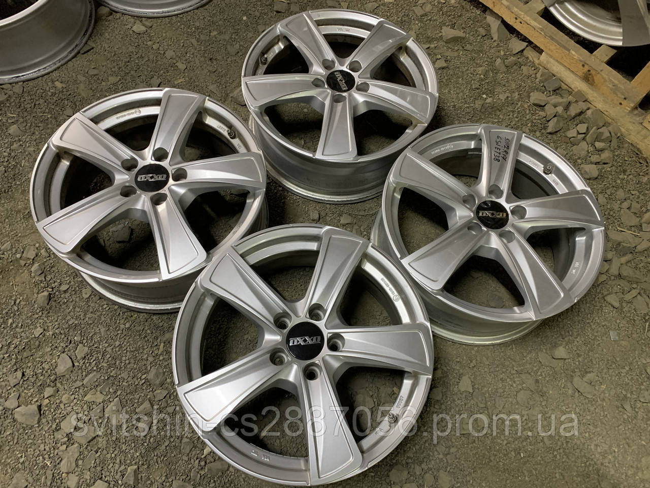 ТИТАНИ диски 5/112 R17 6.5J ET38 стан ідеал з Німеччини, фото 1