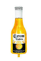 Фольгована кулька фігура "Пляшка пива Corona" жовта 93х35 см. в уп. (1шт.)