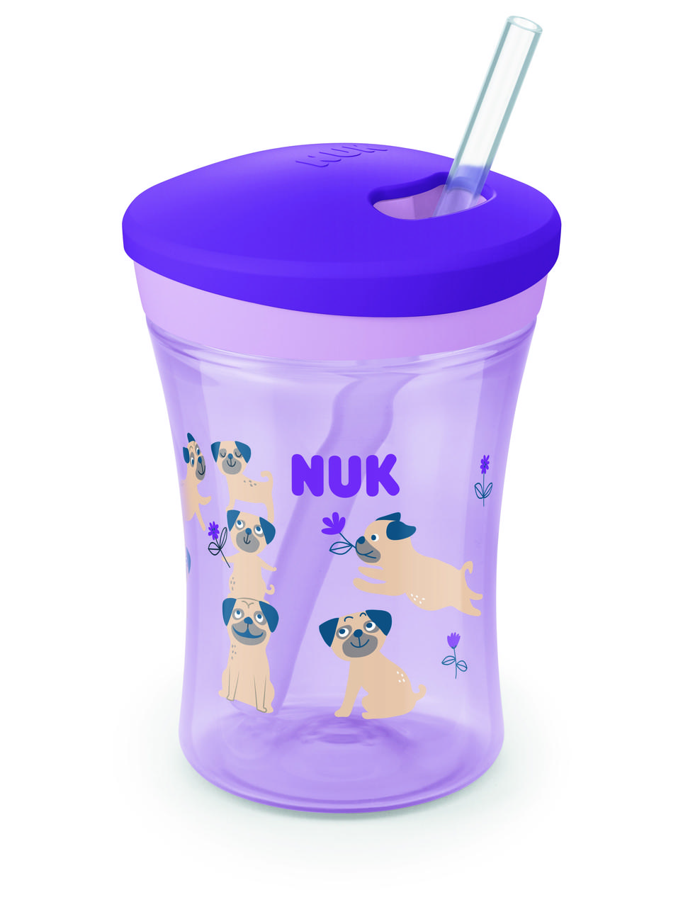 Поїльник Evolution ActionCup 230мл NUK ДІВЧИНКА