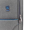 Набор из трех чемоданов NURI Elite graffit на 4-х колёсах, материал прочная ткань, фото 4