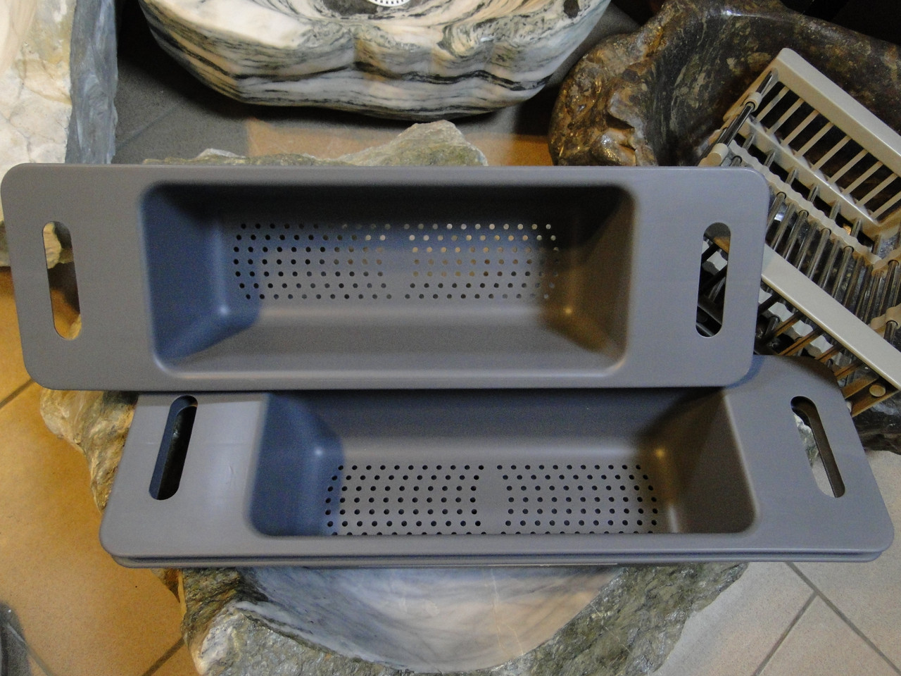 Кошик у чашу кухонної мийки універсальний 165 мм x 545 мм