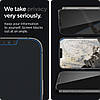 Захисне скло Spigen для iPhone 14 Plus / iPhone 13 Pro Max EZ FIT GLAS.tR Privacy (2 шт), (AGL03378), фото 5