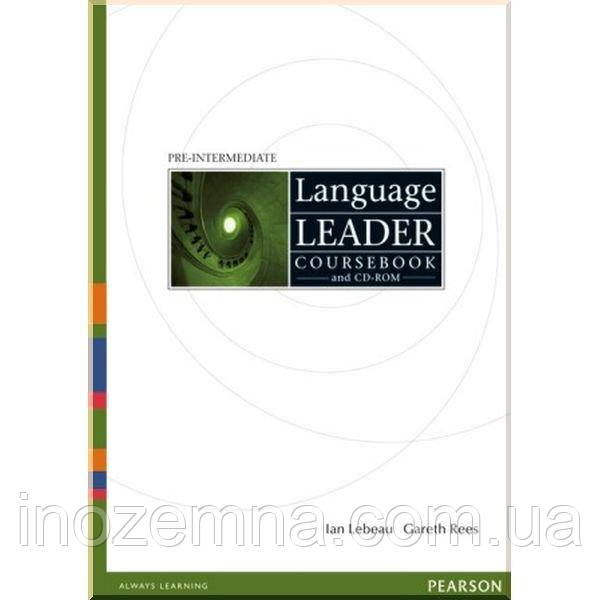 Language Leader Pre-Intermediate Course Book with CD-ROM