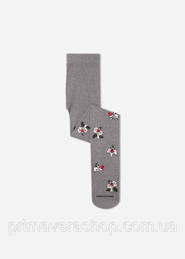 Calzedonia Колготки для дівчинки з котиками 2-4 років 4887